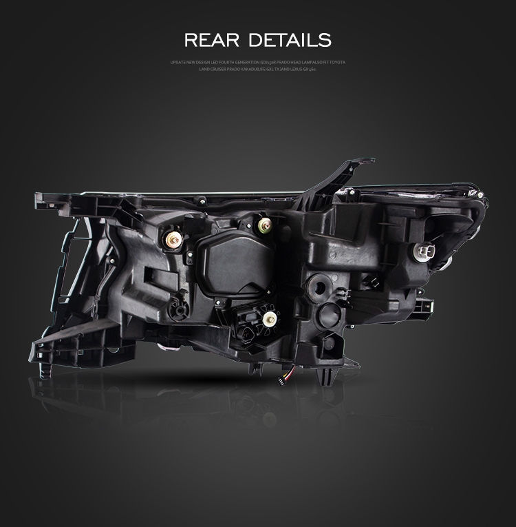 2018 Headlamp With Two Leds Oem For PRADO LAND CRUISER
